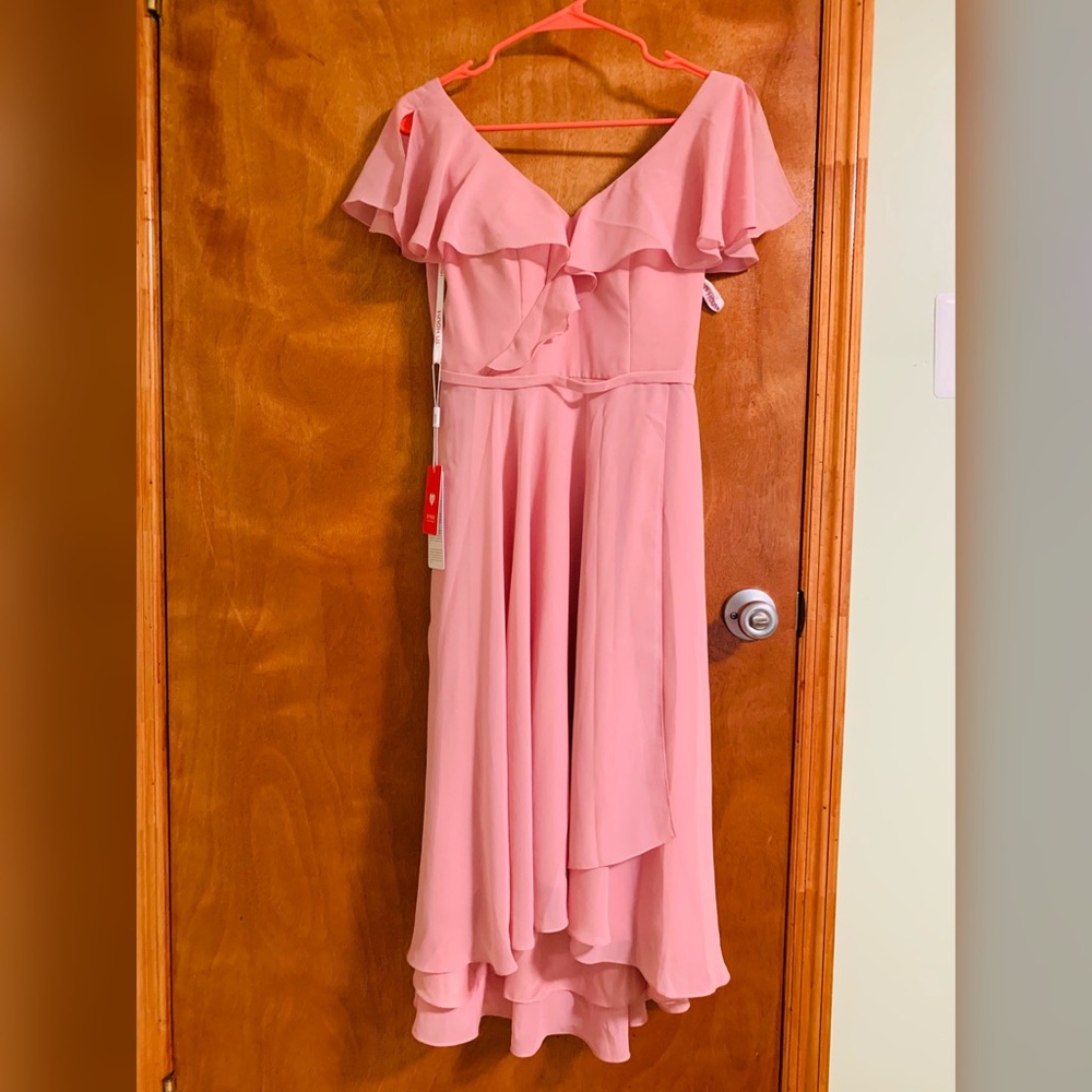 Blush Pink Bridesmaid dress